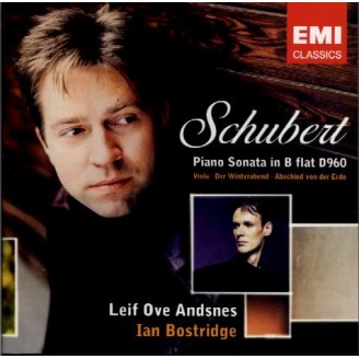 SCHUBERT - Andsnes - Sonate pour piano en si bémol majeur D.960